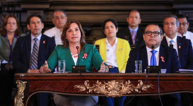 Dina Boluarte llama a la reflexión por las protestas anunciadas para el 19 de julio