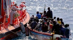 Entrada de migrantes por el centro del Mediterráneo fue más del doble que en 2022