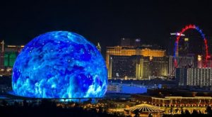 Así es la esfera que maravilla al mundo y está en Las Vegas