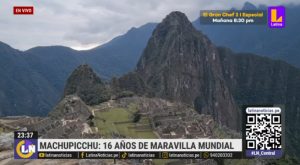 Machu Picchu celebró 16 años de haber sido reconocido como maravilla del mundo