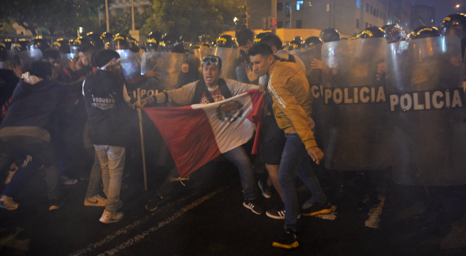 Protestas en Perú dejan 8 heridos, según último reporte de la Defensoría del Pueblo