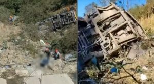 ¡Tragedia en Piura! Al menos 15 muertos dejó caída de bus a un abismo