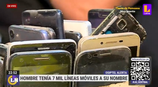 Usuario tenía a su nombre más de 7 mil líneas telefónicas sin saberlo