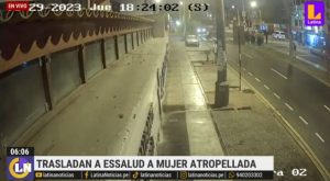 Mujeres fueron atropelladas por minivan mientras cruzaban la pista