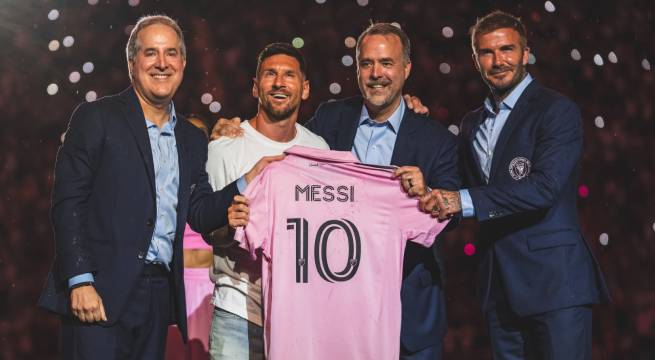 Messi tras ser presentado como nuevo futbolista de Inter Miami: «Es una oportunidad fantástica»