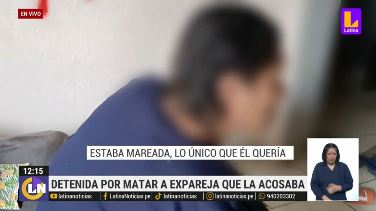 Mujer que mató a acosador fue detenida | VIDEO