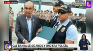 Trujillo: capturan a banda de sicarios integrada por un policía 