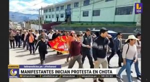 Protestas en Cajamarca: ronderos y docentes inician marcha en Chota