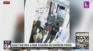 Piura: asaltan salón de belleza ubicado a una cuadra de la Divincri