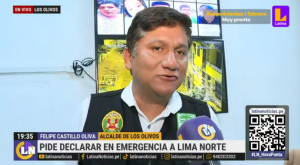 Alcalde de Los Olivos pide declarar en emergencia a Lima Norte por delincuencia