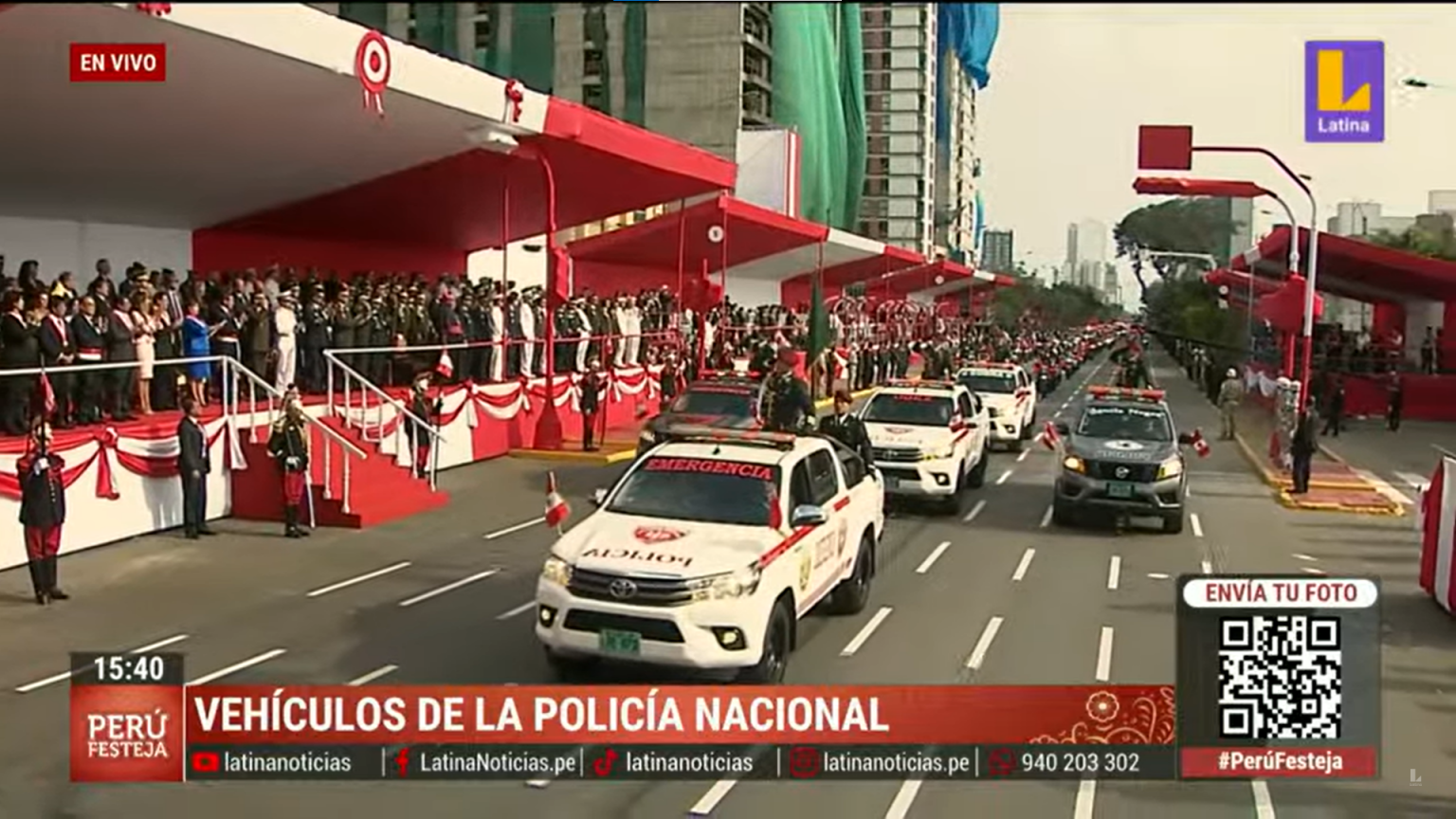 Desfile y Parada Militar 2023 Así se vivió el evento vía Latina Latina