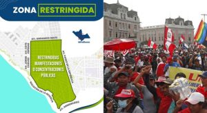Protestas en Lima: estas son las calles declaradas intangibles y con restricción para las marchas