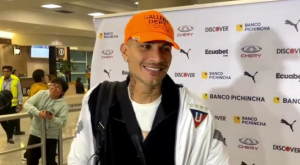 Paolo Guerrero ya está en Ecuador para ser presentado como refuerzo de LDU