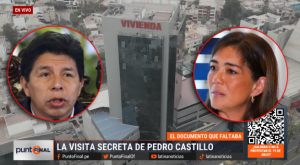 Revelan presencia de Pedro Castillo en Ministerio de Vivienda para recibir dinero