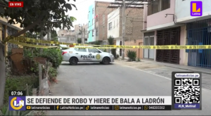 Policía vestido de civil se defiende de robo y hiere de bala a un delincuente