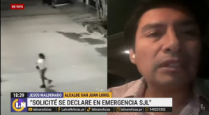 SJL: alcalde asegura que pidió al Gobierno declarar su distrito en emergencia, pero no obtuvo respuesta