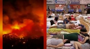 ¡Inaudito! Alrededor 30 mil personas son evacuadas por incendio forestal