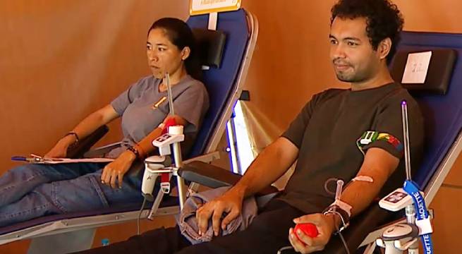 Latina Televisión apoya campaña de donación de sangre