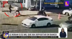 Roban más de 32 mil soles que iba a depositar en banco 