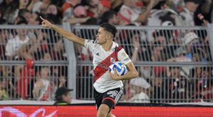 River venció 2-1 a Internacional por el partido de ida de Copa Libertadores
