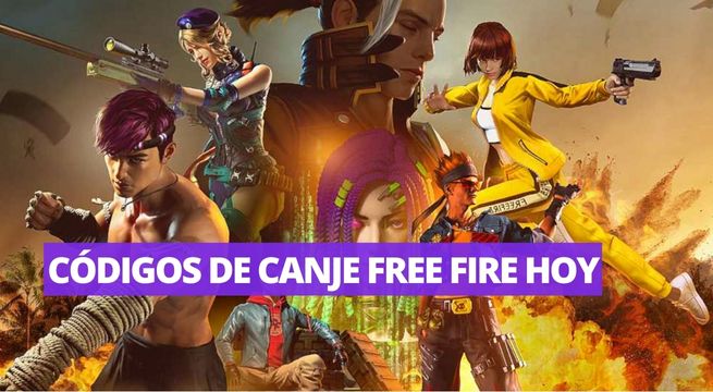 Free Fire: Códigos de recompensas para Free Fire MAX del 22 de