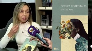 Feria del Libro: periodista de Latina presenta con éxito “Oficios corporales”