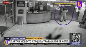 La Victoria: sujeto propinó brutal golpiza a recepcionista de hotel tras ataque de celos 