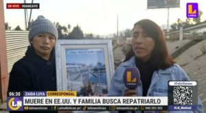 Huancayo: piden ayuda para repatriar cuerpo de joven que murió en EE.UU. 