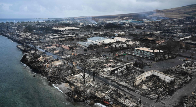 Incendios en Hawái: El 80% de Lahaina está “completamente destruida”