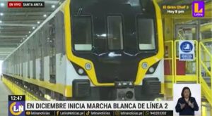 Línea 2 del Metro de Lima: trenes operarán sin conductores tras marcha blanca 