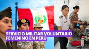 Lo que debes saber sobre el servicio militar voluntario femenino en Perú 2023
