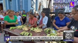 Realizan con éxito concurso de peladoras de plátano en Yurimaguas