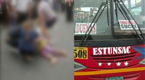 Mujeres quedan graves tras ser atropelladas por bus de transporte público