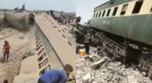 Pakistán: tren descarrilado deja 30 muertos y más de 40 heridos