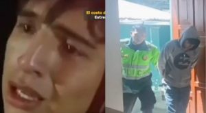 Huánuco: presunto delincuente es capturado en el techo de un banco