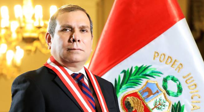 Javier Arévalo es el actual presidente de la Corte Suprema de Justicia de la República y del Poder Judicial desde el 3 de enero de 2023.