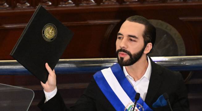 Nayib Bukele asumió la presidencia de El Salvador en enero del 2019.
