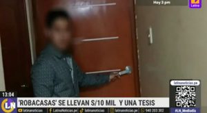 Estudiante ofrece recompensa por tesis que delincuentes le robaron de su casa