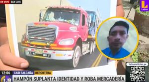 Ladrón suplanta identidad de conductor y roba tráiler con mercadería valorizada en S/130 mil