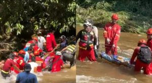 Turistas pierden la vida tras ser arrastrados por fuerte río en Satipo