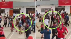 Ministra de Educación irrumpe en plena danza de escolares en colegio de Ilo