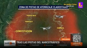 Constitución, la capital del narcotráfico: pistas de aterrizaje clandestinas en la selva peruana