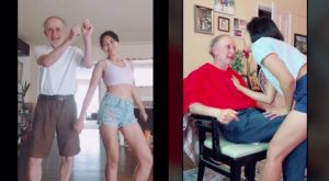 ¡Tal para cual! Pareja con 42 años de diferencia demuestran su amor en redes