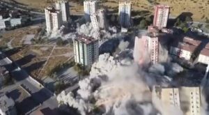 Turquía: destruyen 9 edificios tras terremoto