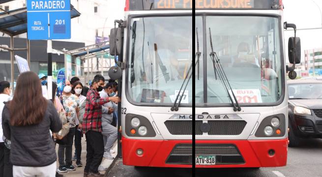 Mira en qué tramos de los corredores complementarios el pasaje es solo S/ 1