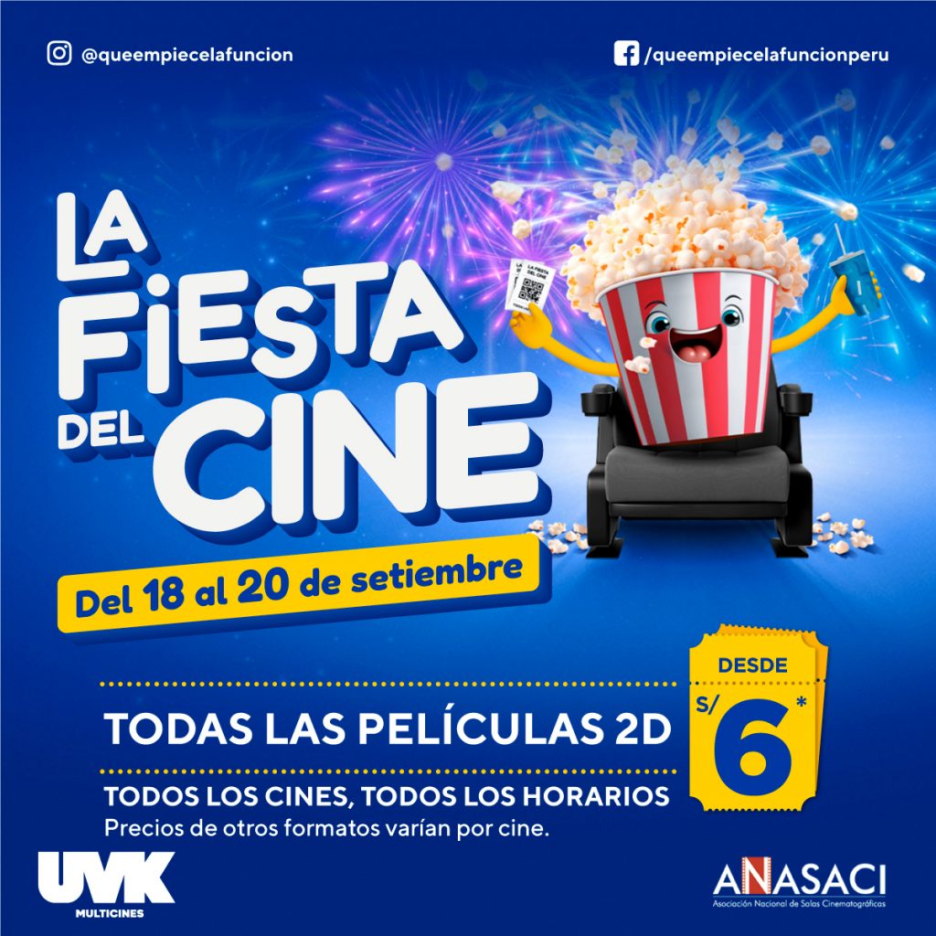 Entradas al cine a S/6: ¿qué películas puedes ver y en qué cines? - Latina