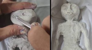 Tendencia: aprende a hacer tu propia «momia extraterrestre» paso a paso [Video]