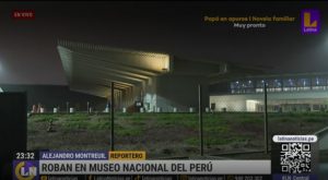 Se registra robo en el Museo Nacional del Perú [VIDEO]