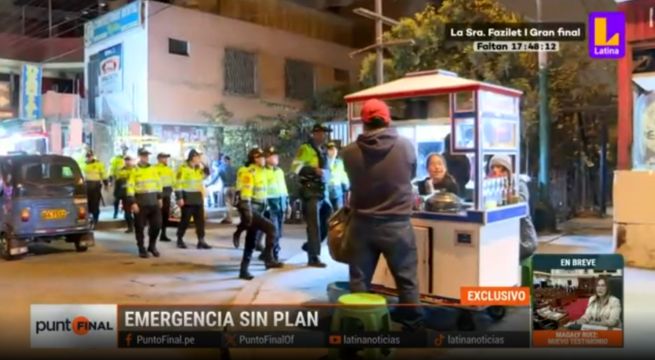 Estado de emergencia en San Juan de Lurigancho no tiene ningún plan