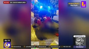 Delincuente es asesinado cuando huía en un mototaxi tras robo en SJM 